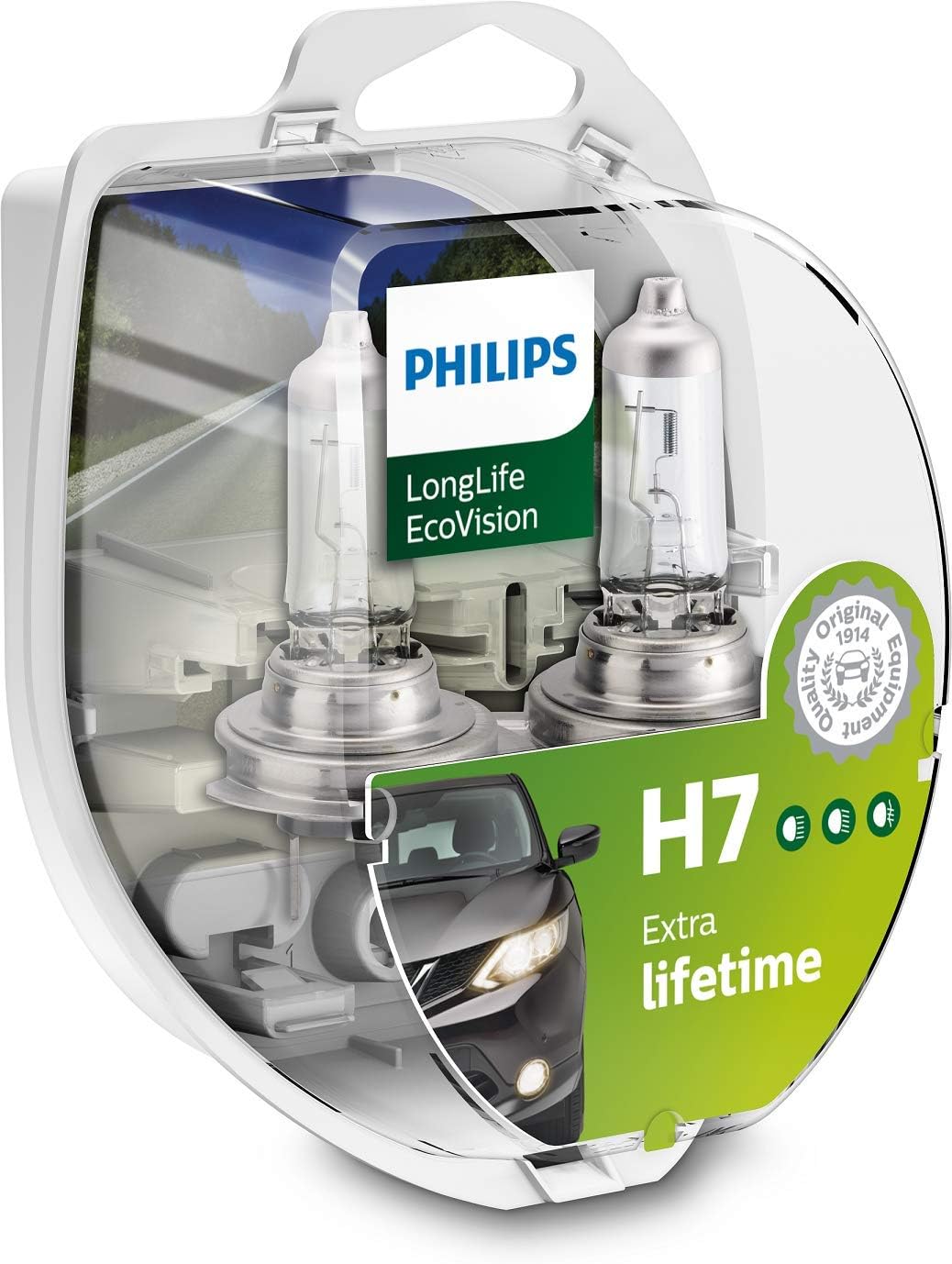 Philips LongLife EcoVision, RacingVision, WhiteVision