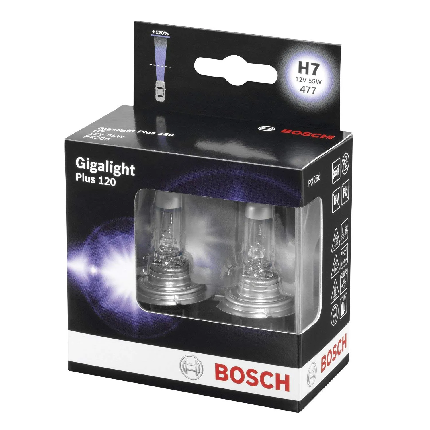 Bosch Gigalight Plus 120% Halogen