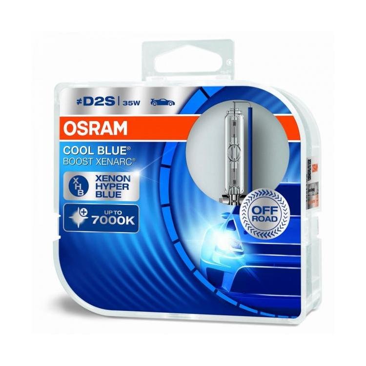 Osram D2S Ultra Life XENARC HID Xenon Upgrade Gas Bulbs 66240ULT-HCB Twin