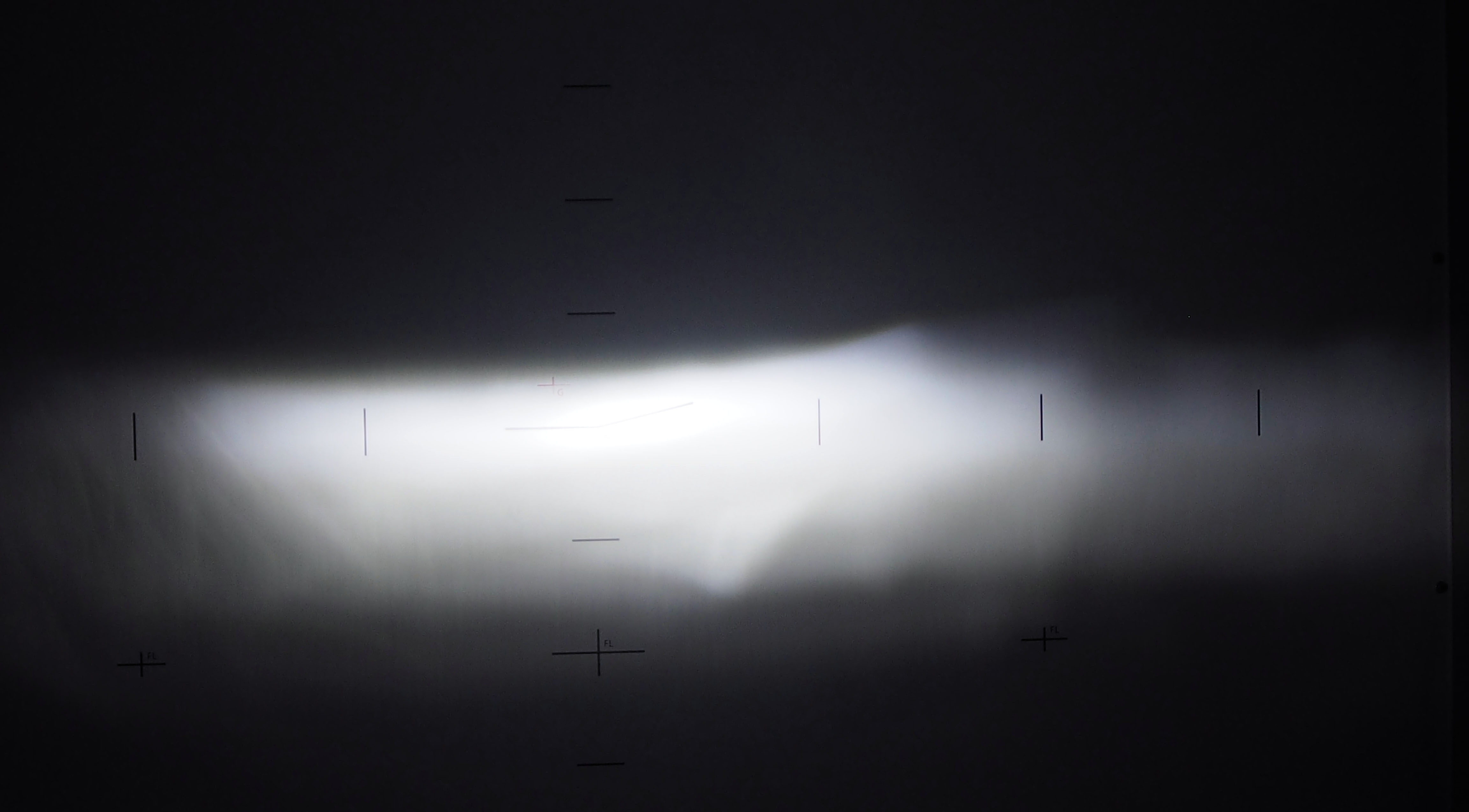 Boslla Bullet B4 white-mode low beam in the current BulbFacts reflector reference housing