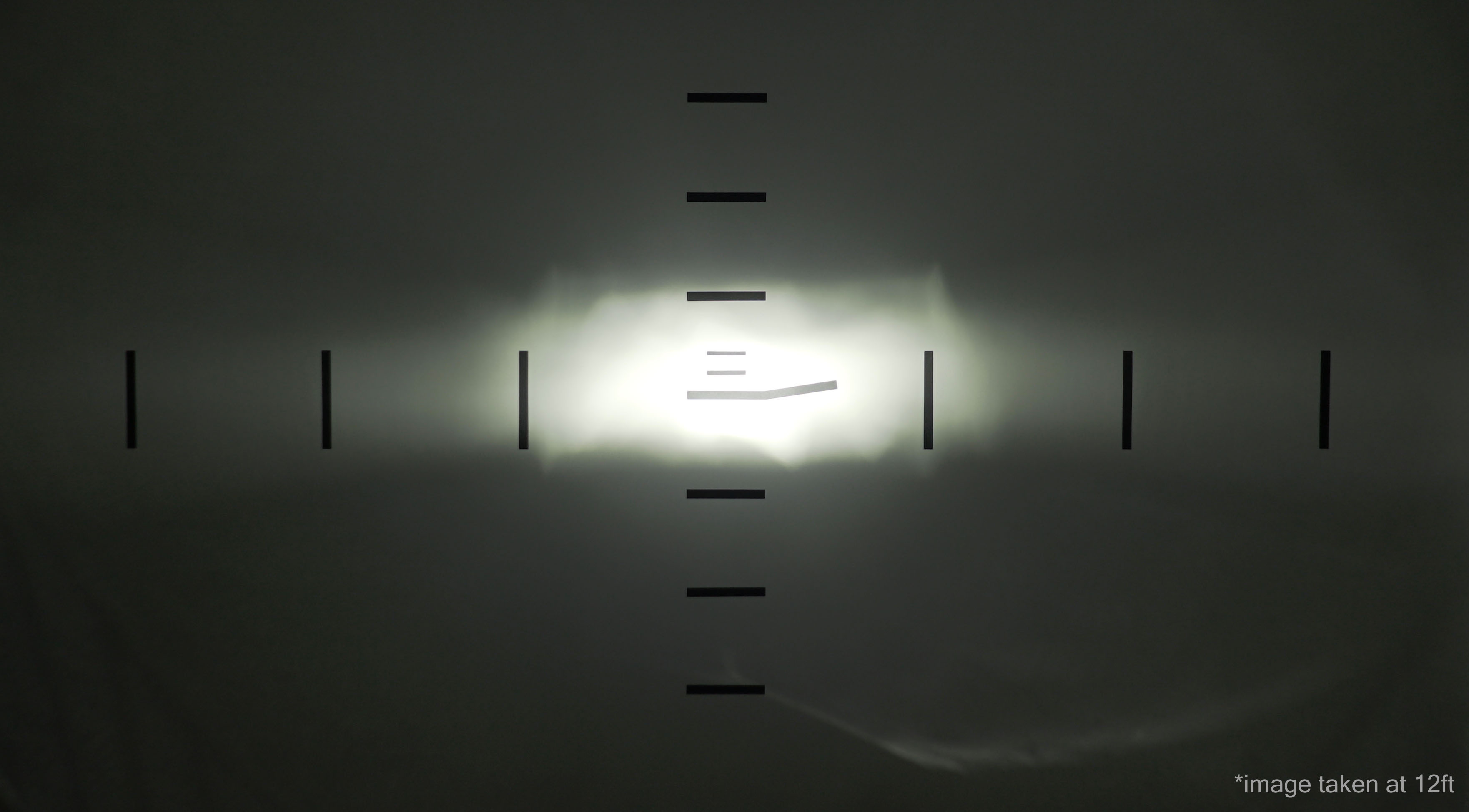Philips Ultinon Pro5000 high beam in the BulbFacts reflector reference housing